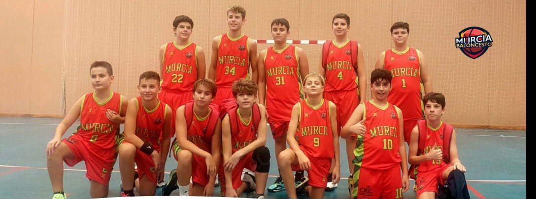 Equipo masculino de cantera del CD Murcia Baloncesto